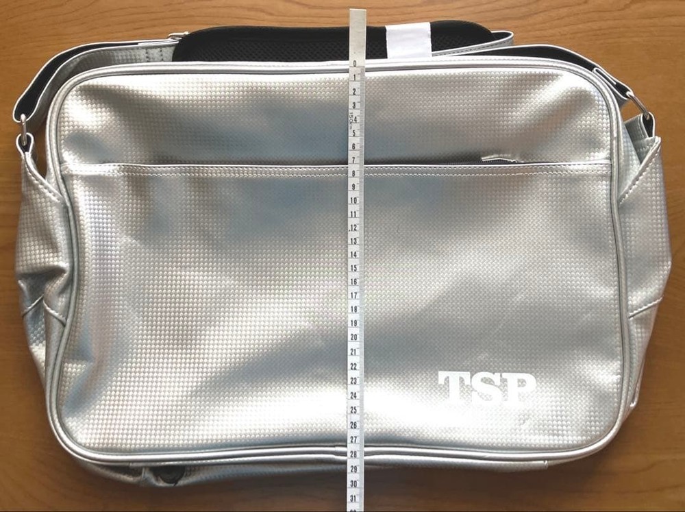 TSP Silver Check Shoulder Bag