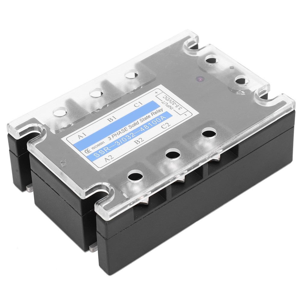 3 Phase Solid State Relay Electric Input SSR-3 D48100 100A DC Controlled AC