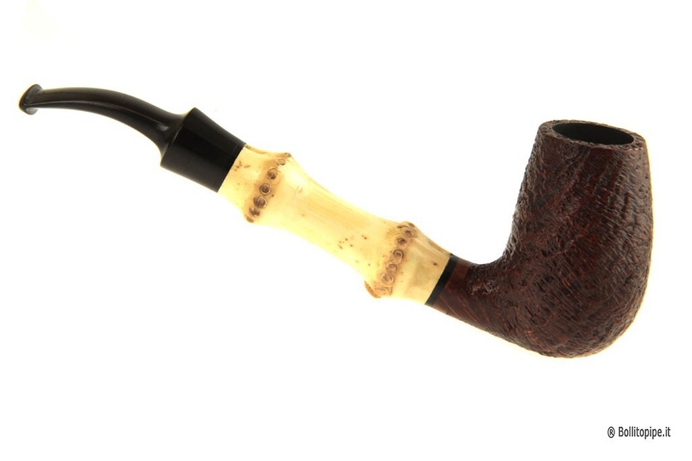 C-Pipe Sandblast - Bent Billiard Bamboo