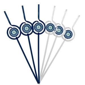 Seattle Mariners Team Sipper Straws