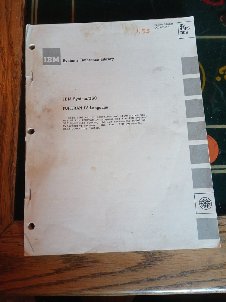 1968 IBM System 360 Reference Library & 1969 Technical Newsletter