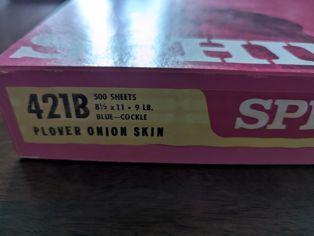 Sphinx Business Papers, Light Blue, please read