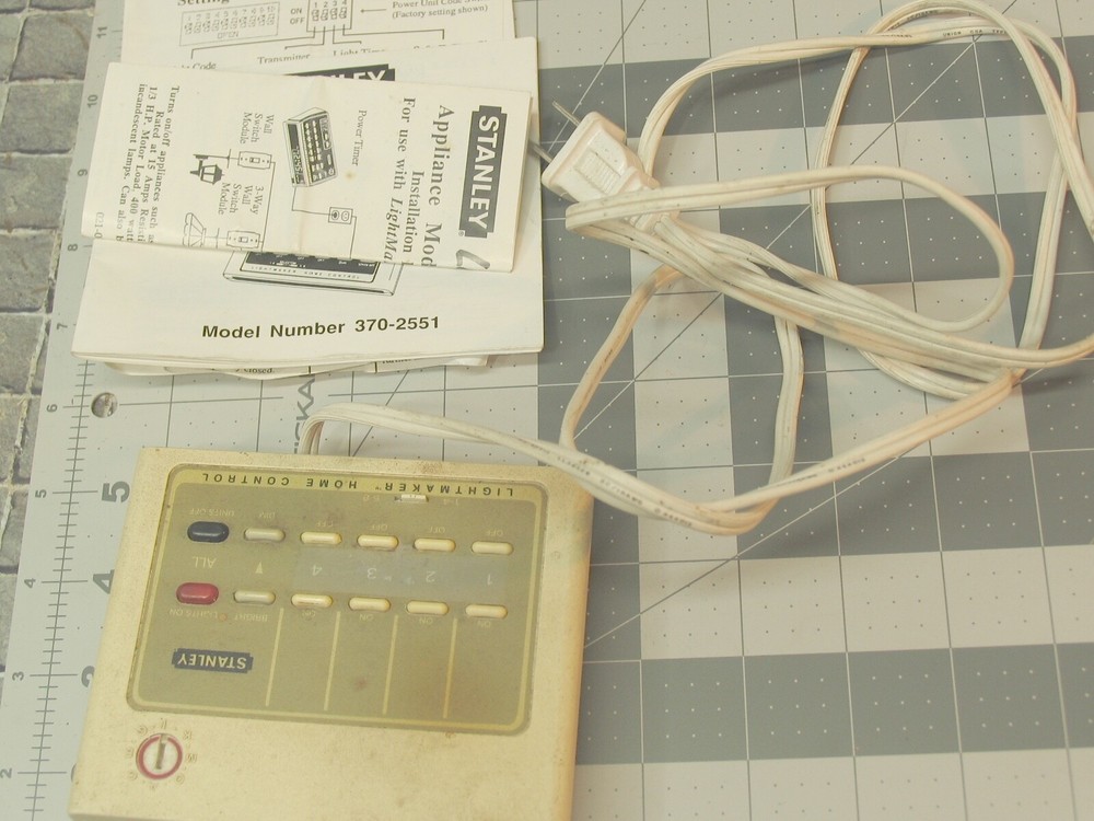 STANLEY Remote Controller (x-10 type) #360-3090 Remote activator transmitter