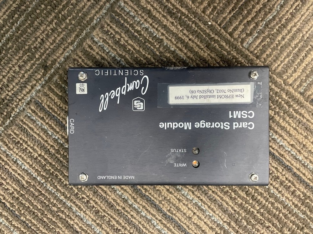 Campbell Scientific Card Storage Module CSM1 working and ready