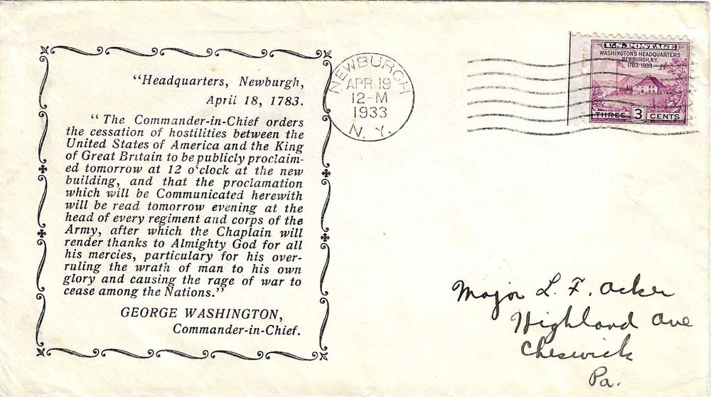 FDC   # 727-32  -- ? maker   --  Newburgh