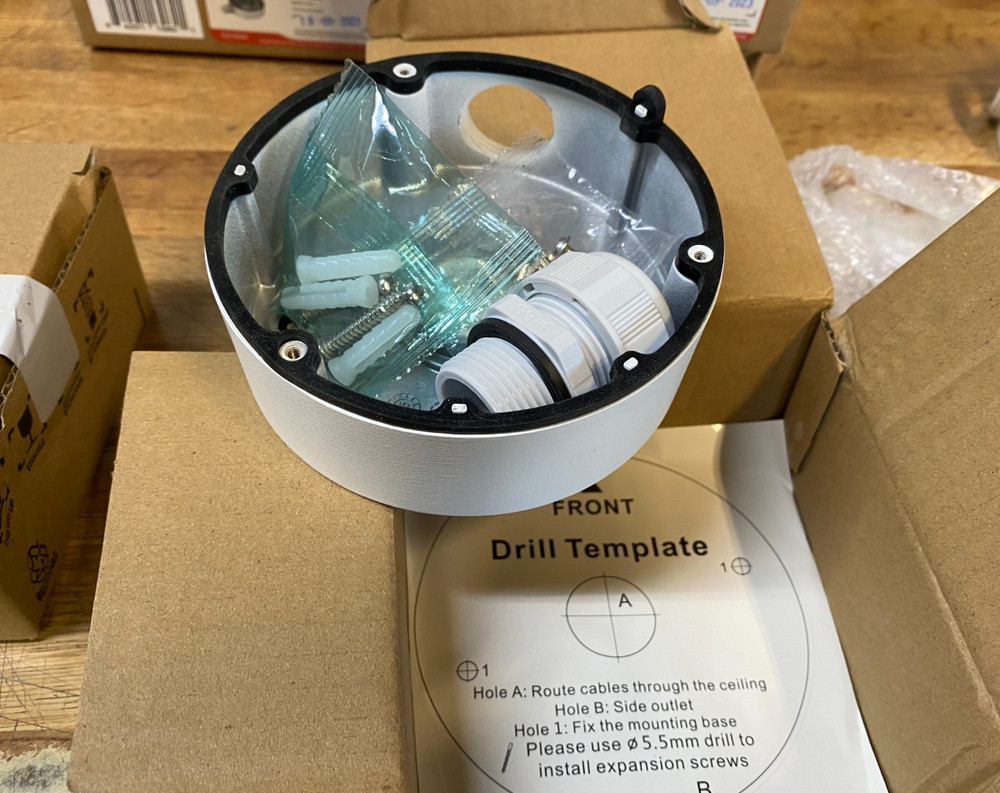 Hikvision CB110 Junction Box Bracket for Security Camera