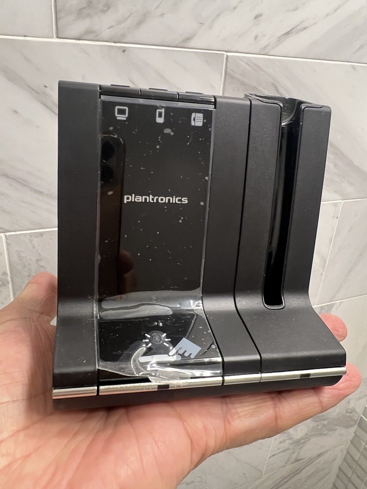 AS IS/ Plantronics Savi W740 Multi-Device Wireless Bluetooth Headset System