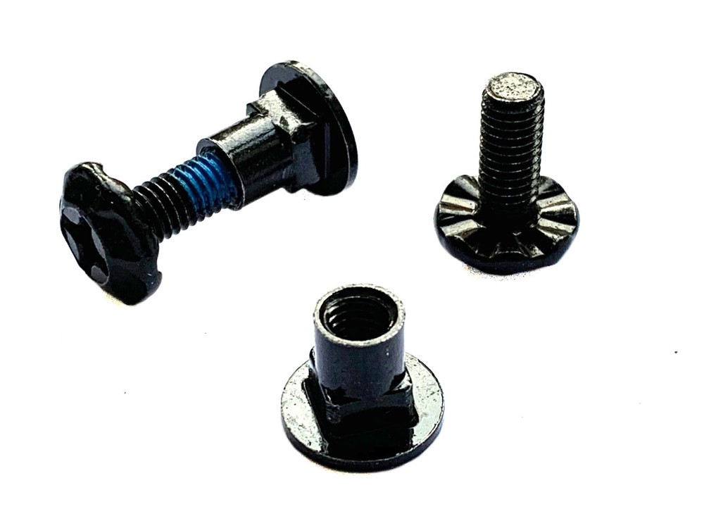 Nitro Snowboard Bindings - Ankle Strap Mounting T-Nut & Bolt Set