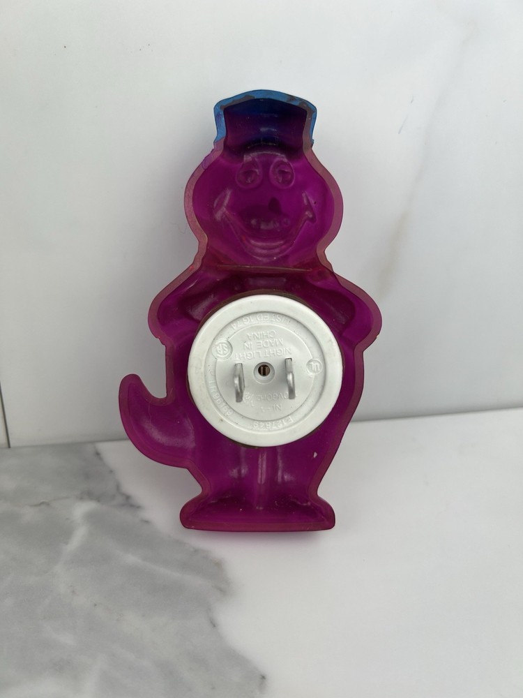 VTG Barney Night Light LITE 1992 Lyons Group WORKS