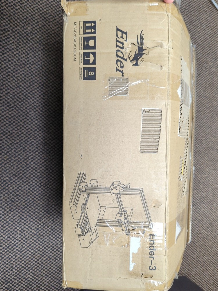 New in box Ender 3 3d Printer. Opened up to take pics