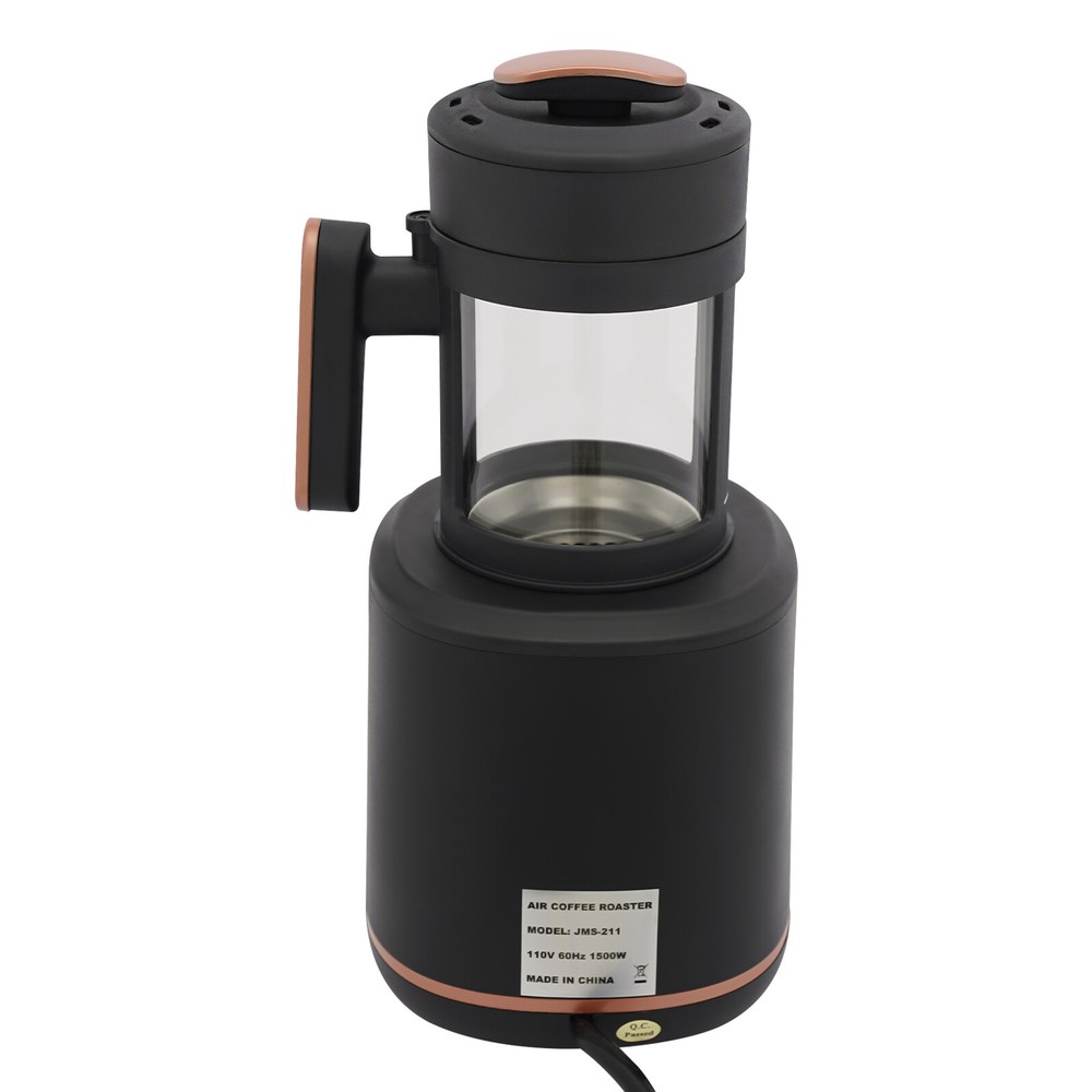 High-Efficiency Electric Coffee Roaster with Smart Controls for Home Use