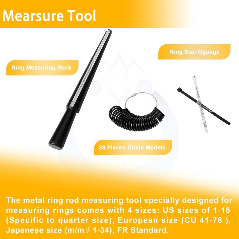 Ring Bender Ring Bending Tool Kit, Ring Making Tool with Nylon Dies Ring Bending