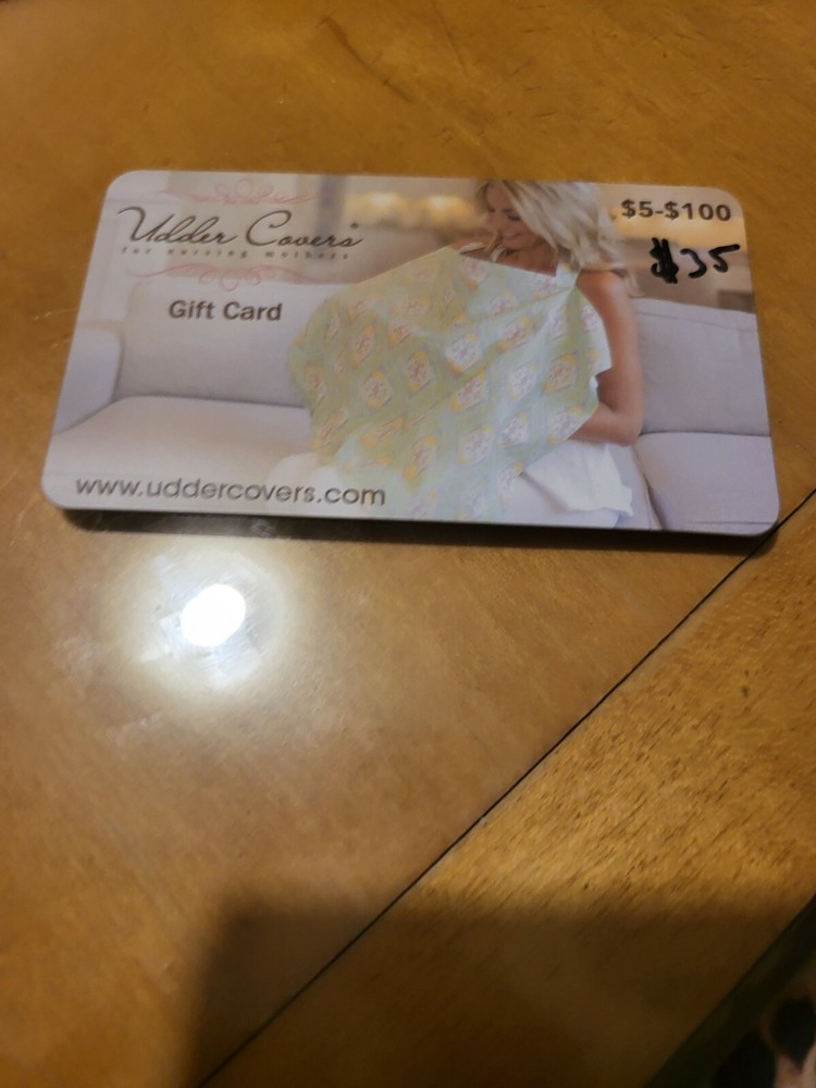 Uddercovers Gift Card - $35 Gift Card!!
