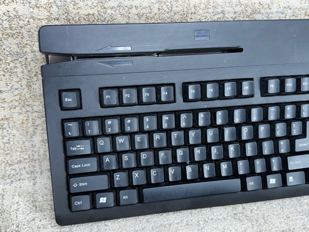 ID Tech With MagStripe Reader IDKA-234112B Keyboard USB - Quantity Available