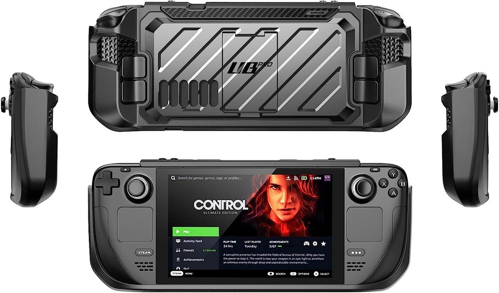 SUPCASE for Steam Deck OLED Drop Protection Case Kickstand Shockproof Cover