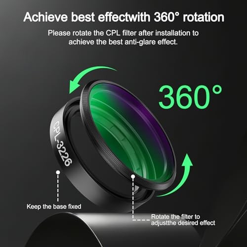 Mangoal CPL-3326 Circular Polarizing Lens CPL Filter for mangoal Dash Cam