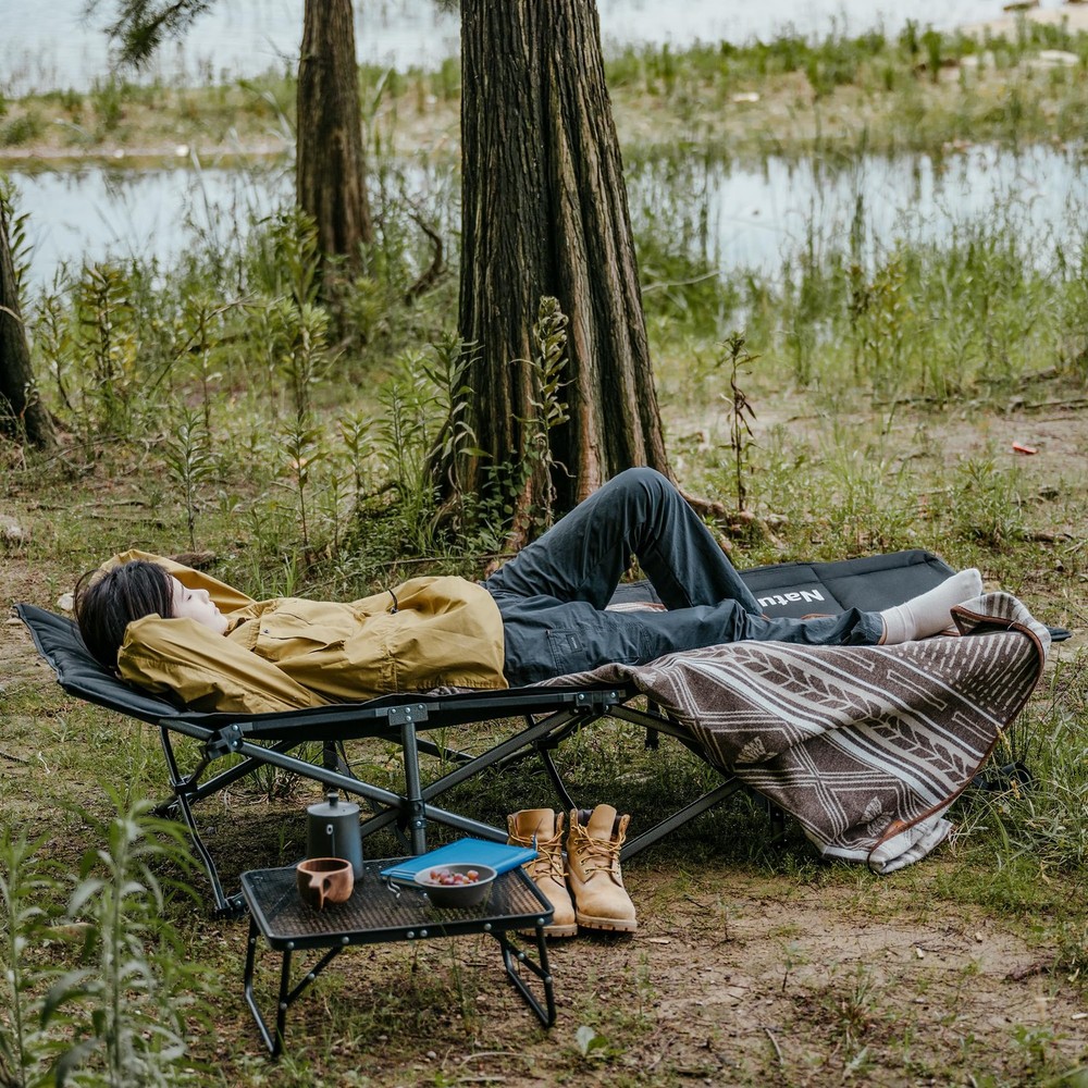 Folding Camping Cot for Adults GoWild Portable Sleeping Cot with Carry Bag Ou...