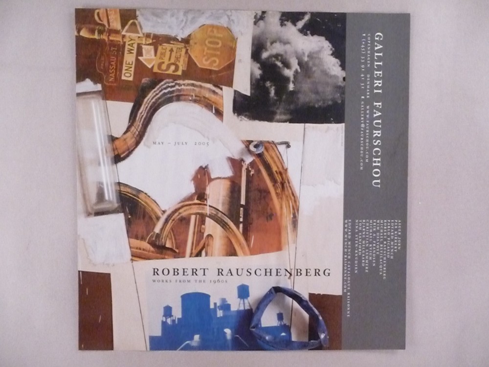 Robert Rauschenberg MAGAZINE AD - 2005