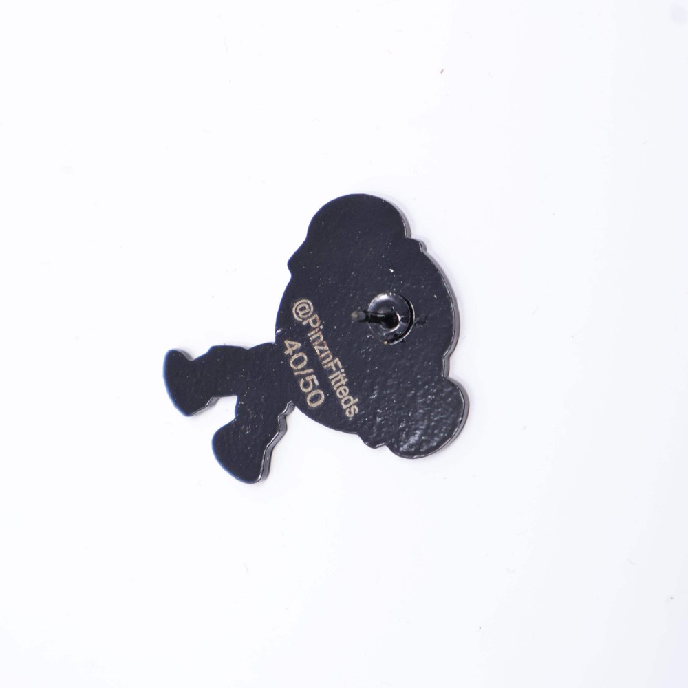 Fighter Boxer Navy Gloves Green Cap Graphic Pin