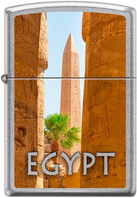 Zippo Lighter- Personalized Engrave Obelisk Egypt #Z5387
