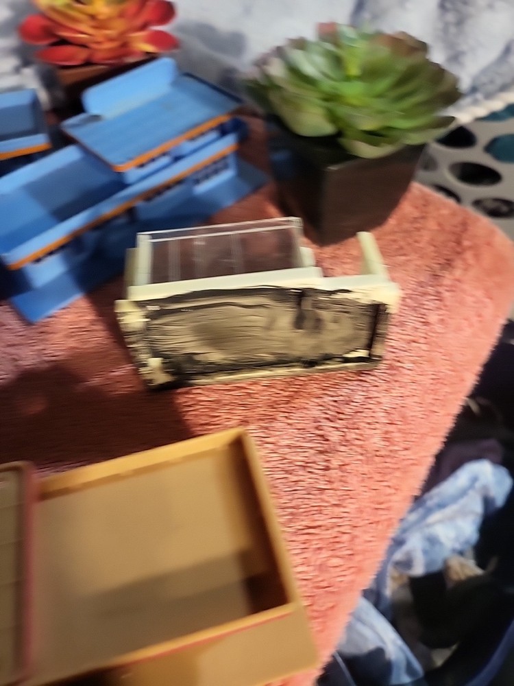 Toy Building Lot And Plants
