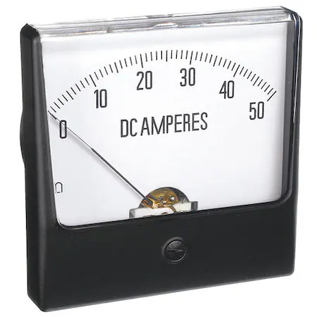 Analog Panel Meter, Ac Current, 0-300 Ac A,  12G402