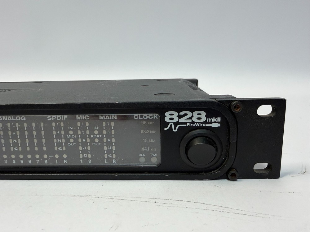 MOTU 828 MKII FireWire Audio Interface – Powers On, Untested – AS‑IS