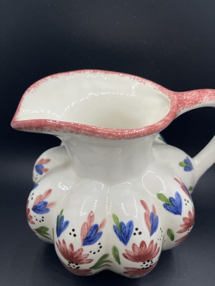 Beautiful Mediterranean Style Pitcher 6”