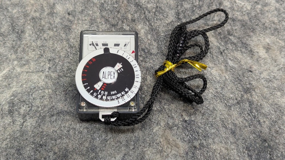 🔥Works🔥 Vintage Alpex Light Exposure Meter