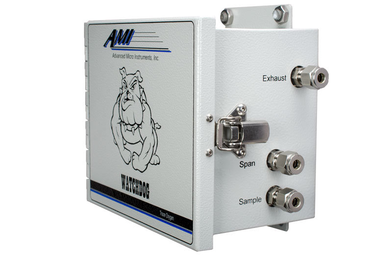 AMI Advanced Micro Watchdog Trace Oxygen System and T-2 Trace Oxygen Sensor