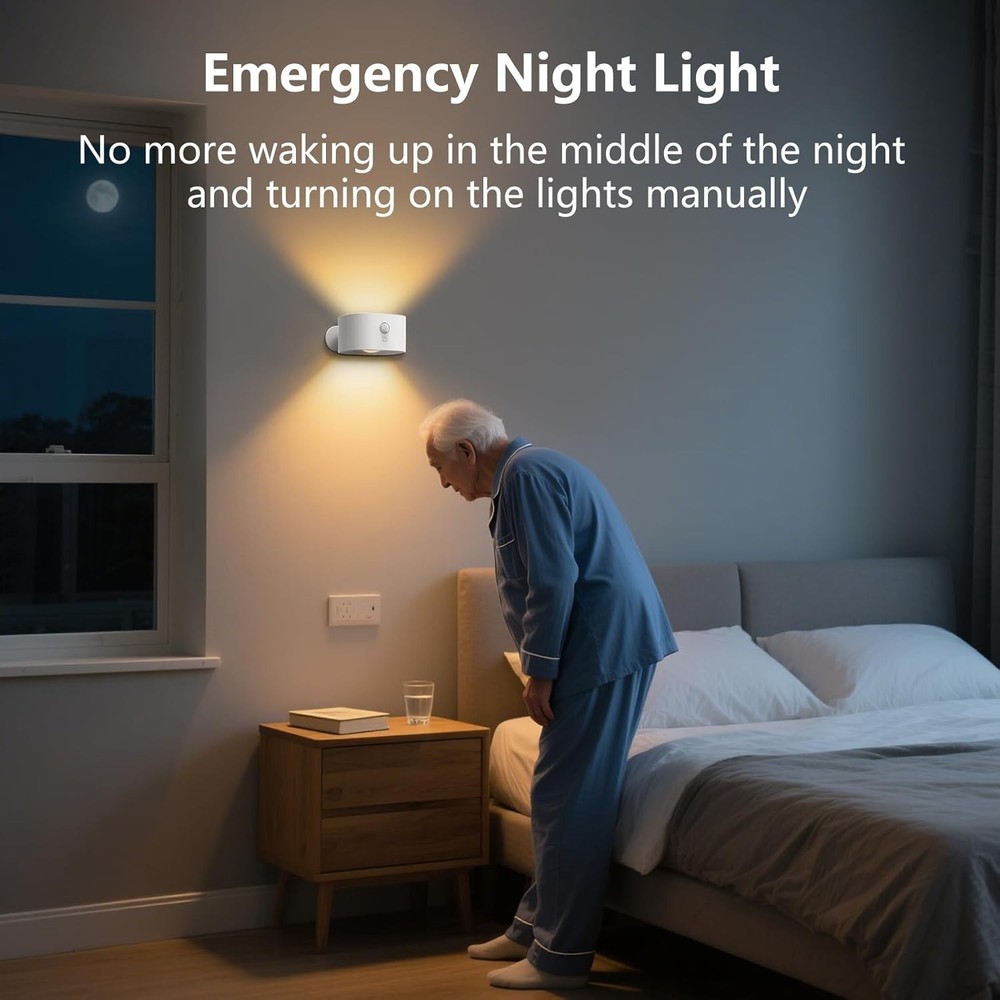 Rechargeable Touch Dimmable Night Light