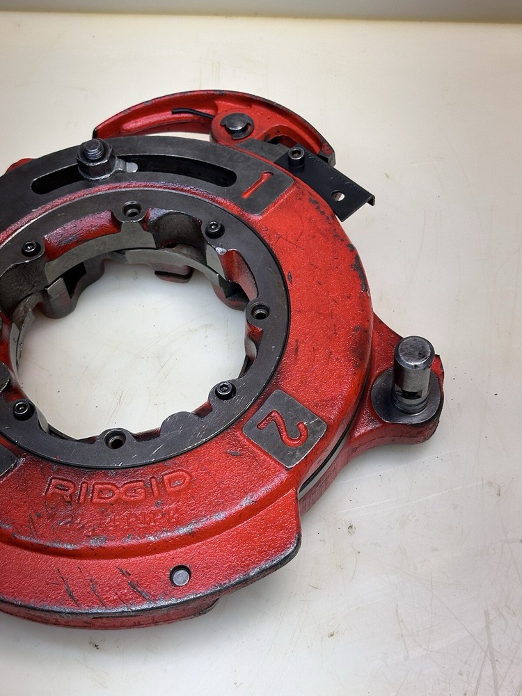 Ridgid Receding Die Head For 1224 Pipe Threader/ Threading Machine 2-1/2"-4" #2