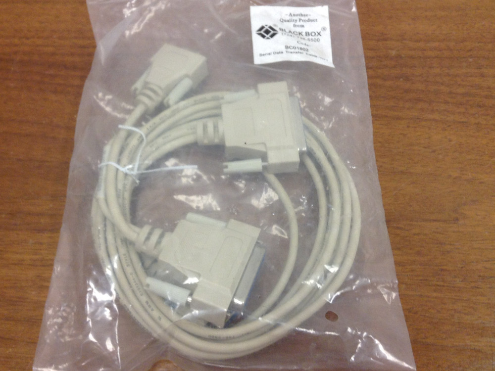 Black Box - BC01802 - Transfer Cable - 10ft - NEW