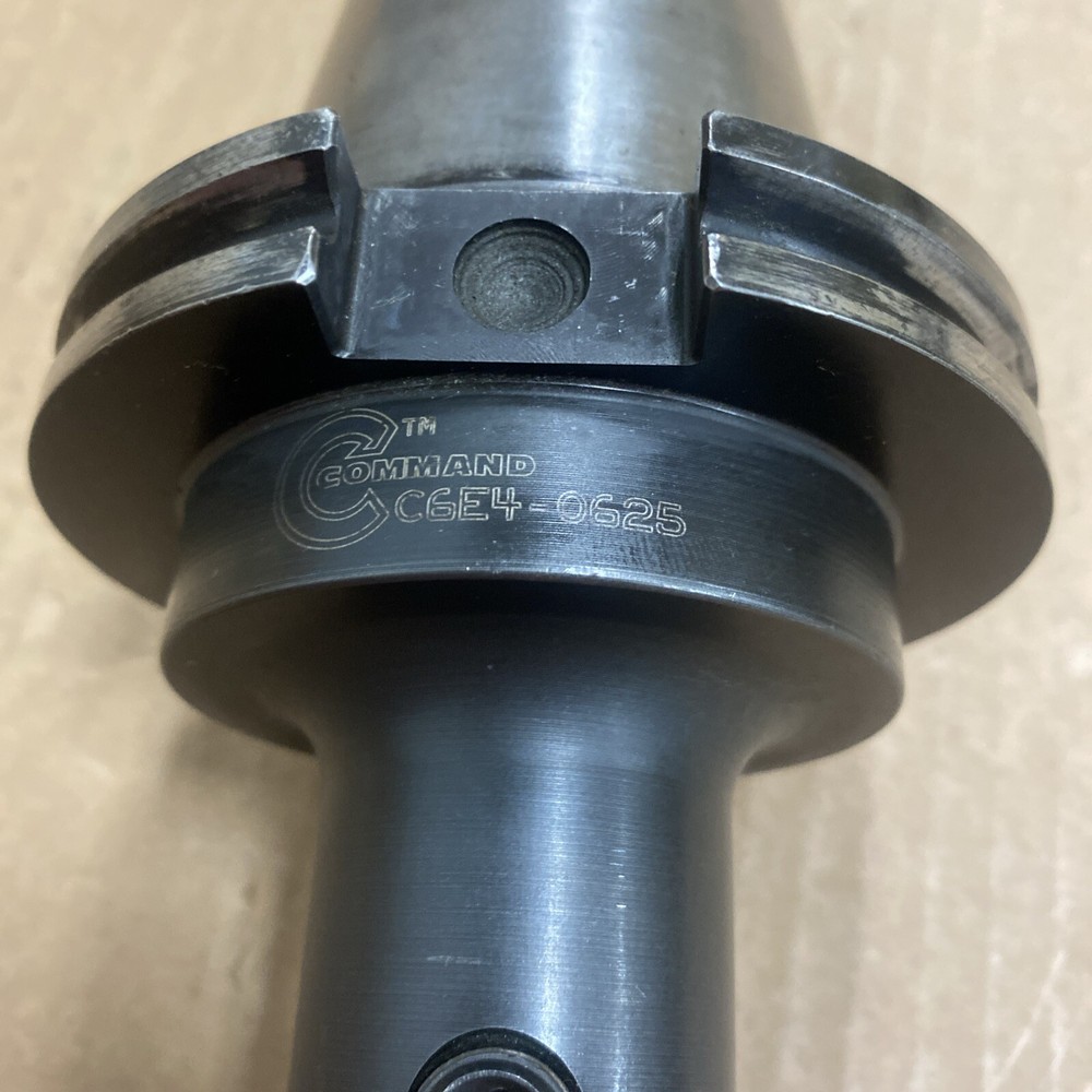 Command C6E4-0625 5/8” Bore Solid Tool Holder 3-3/4" Projection CAT50 .625”