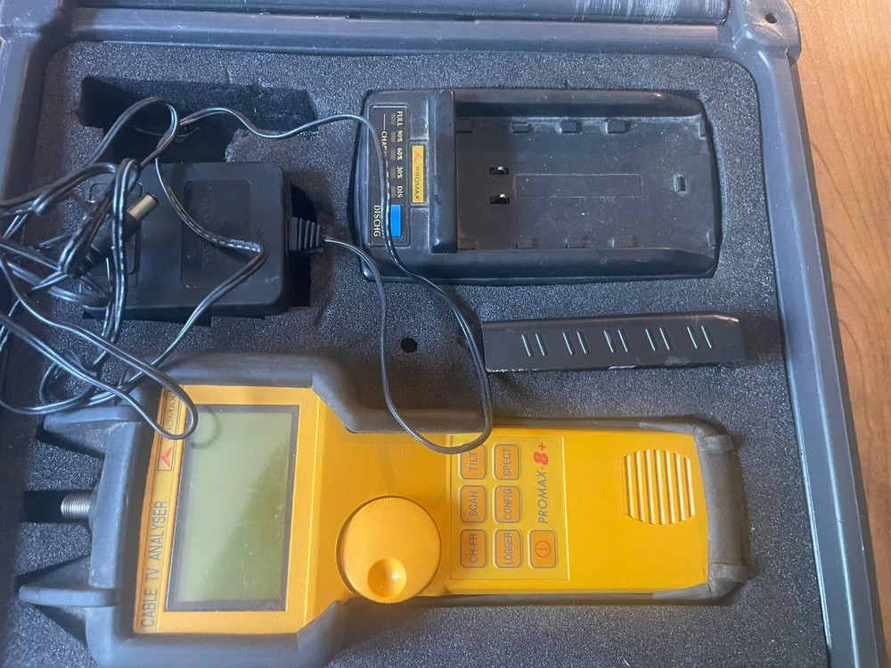 Promax 8 Plus Cable Tv Analyzer. 5-862 Mhz.