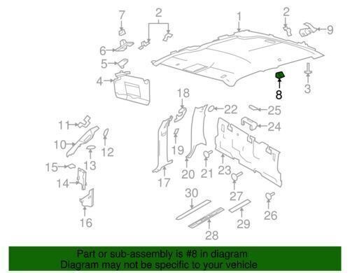 Genuine Ford Coat Hook BL3Z-1829024-BB