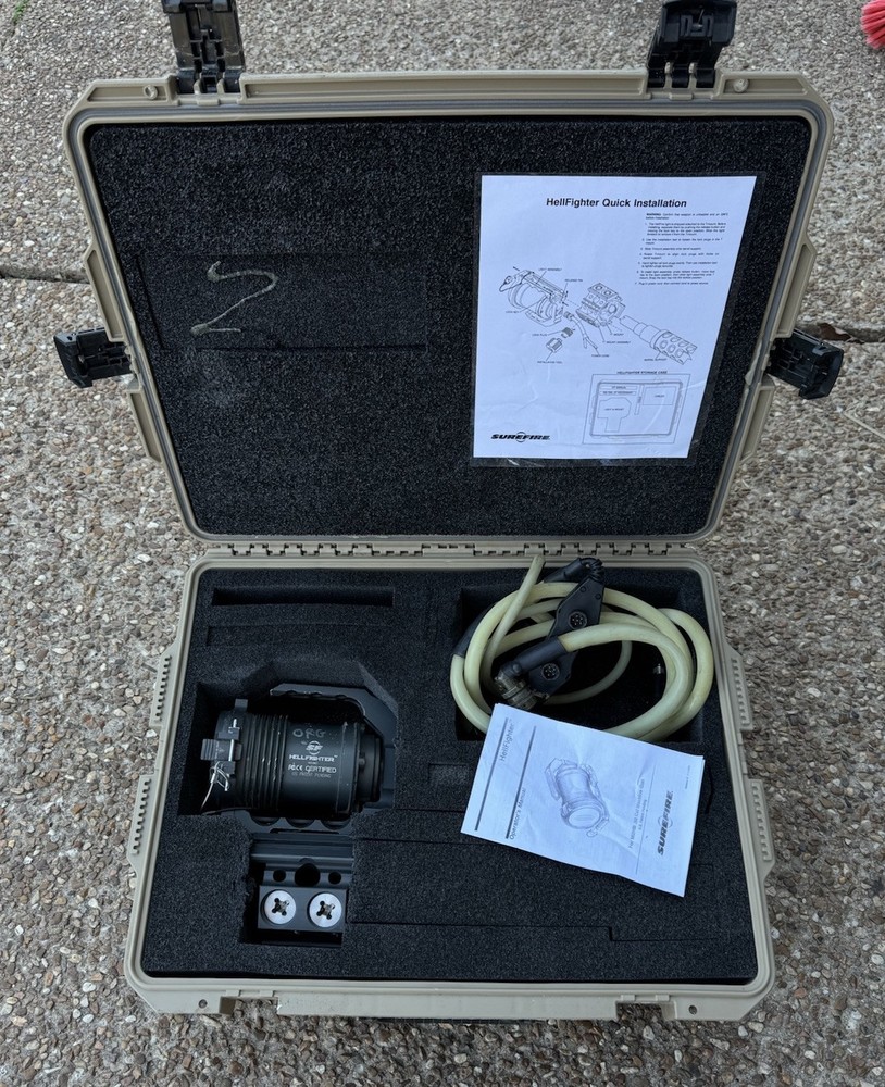 Surefire Hellfighter High Intensity Light - Combat Short Barrel Mount M87 D