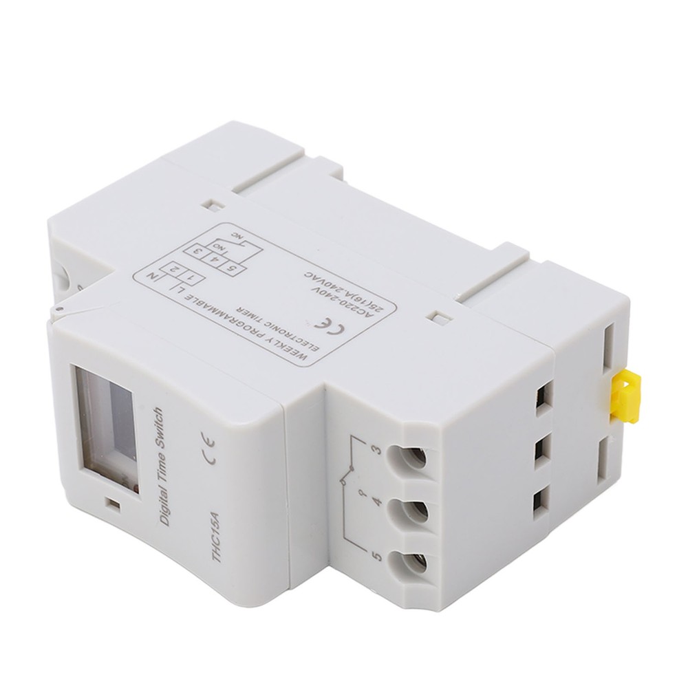 LCD Digital Timer Switch 16A Programmable Weekly Time Relay For Indoor/Outdoor