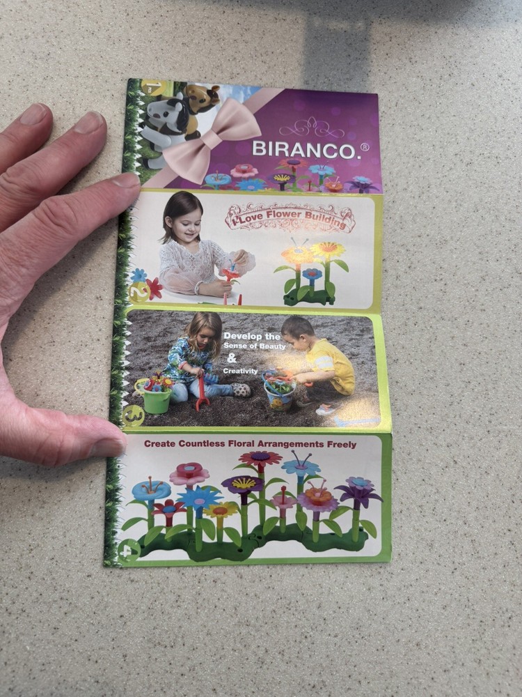 Biranco Flower Garden Set - 122 pc