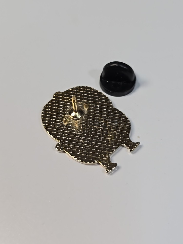 Suspicious Yellow Chick Giving Side Eye Lapel Pin