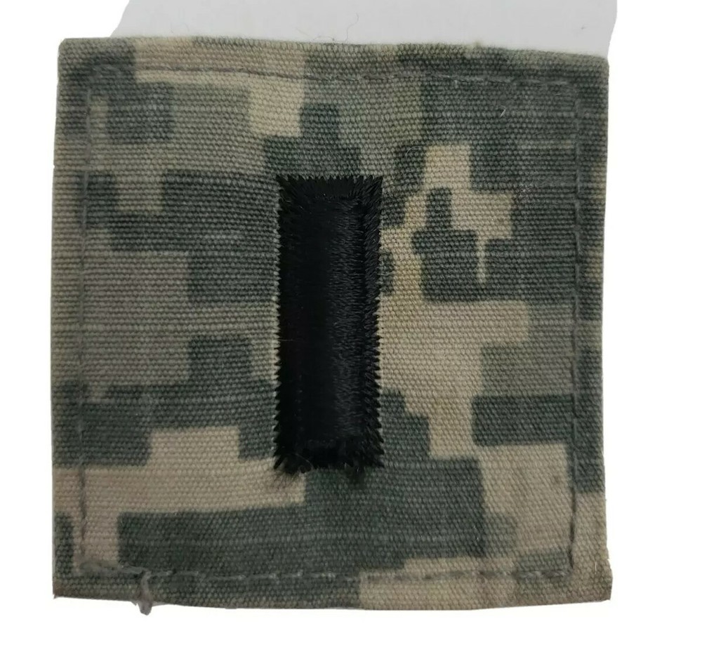 Military uniform patches tabs Second Lieutenant