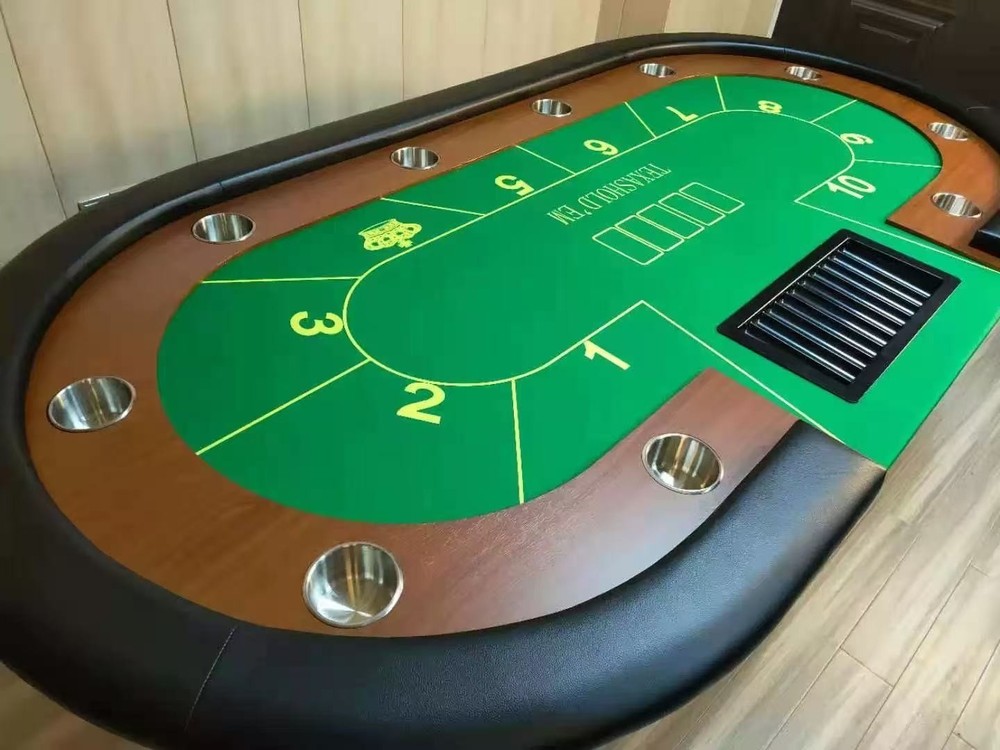poker table 10 player used