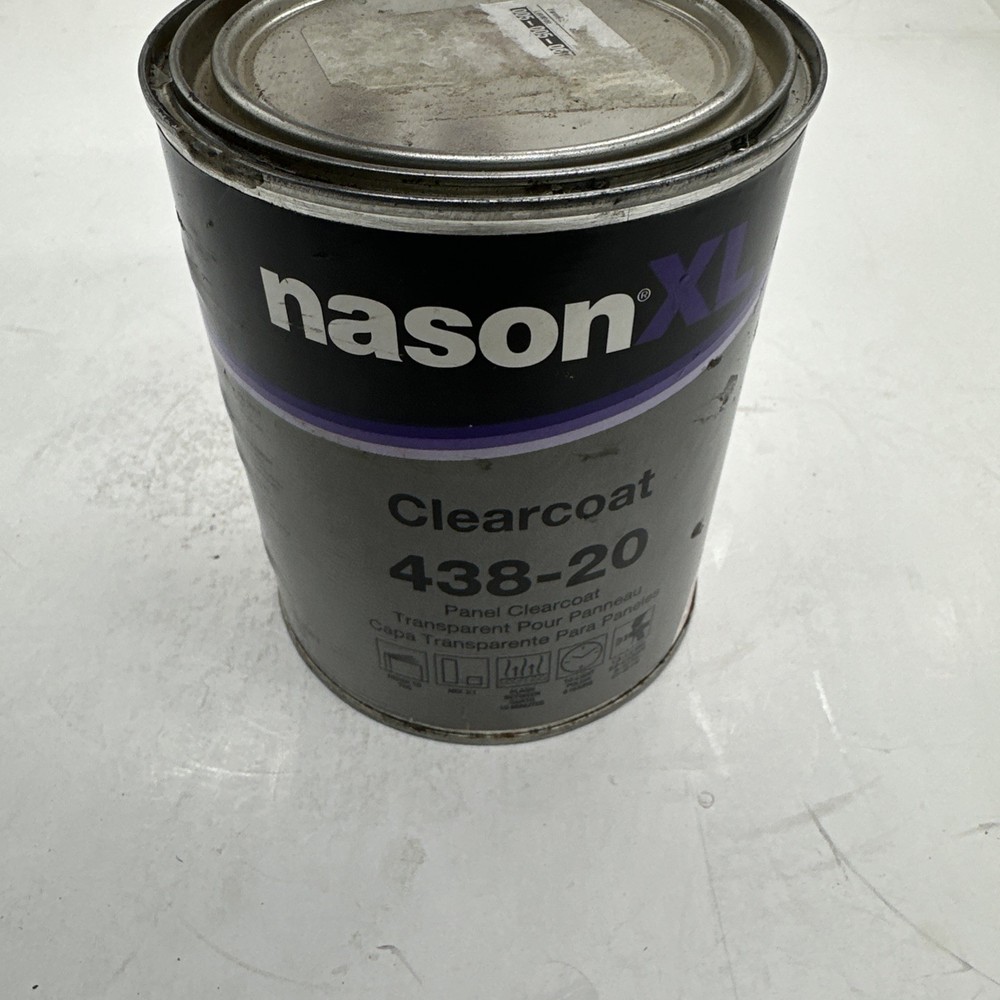 NasonXL 438-20 Panel Clearcoat One Quart ^