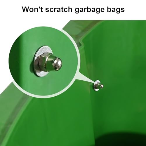 Bear Proof Trash Can Lid Lock Black Pack 4