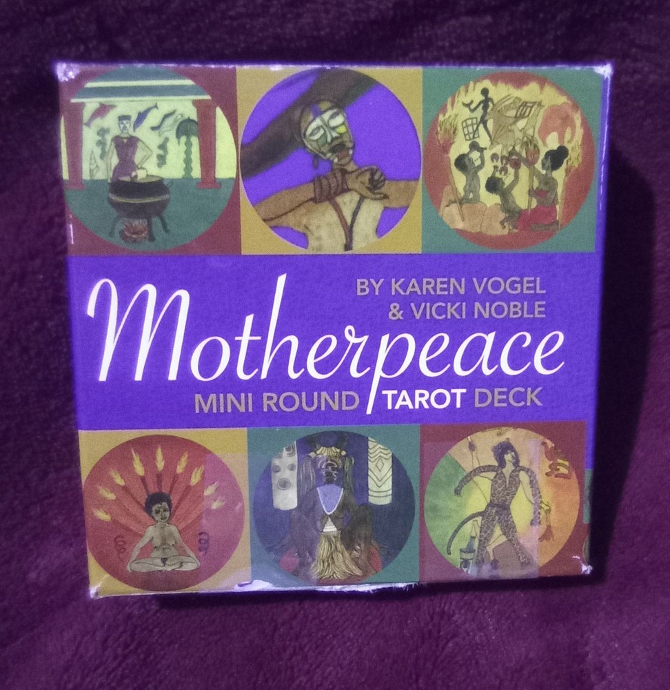 Mini Motherpeace Round Tarot Deck