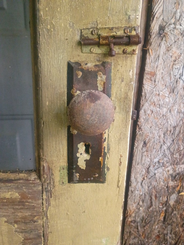 1900's Antique ENTRY DOOR Original Working Hardware
