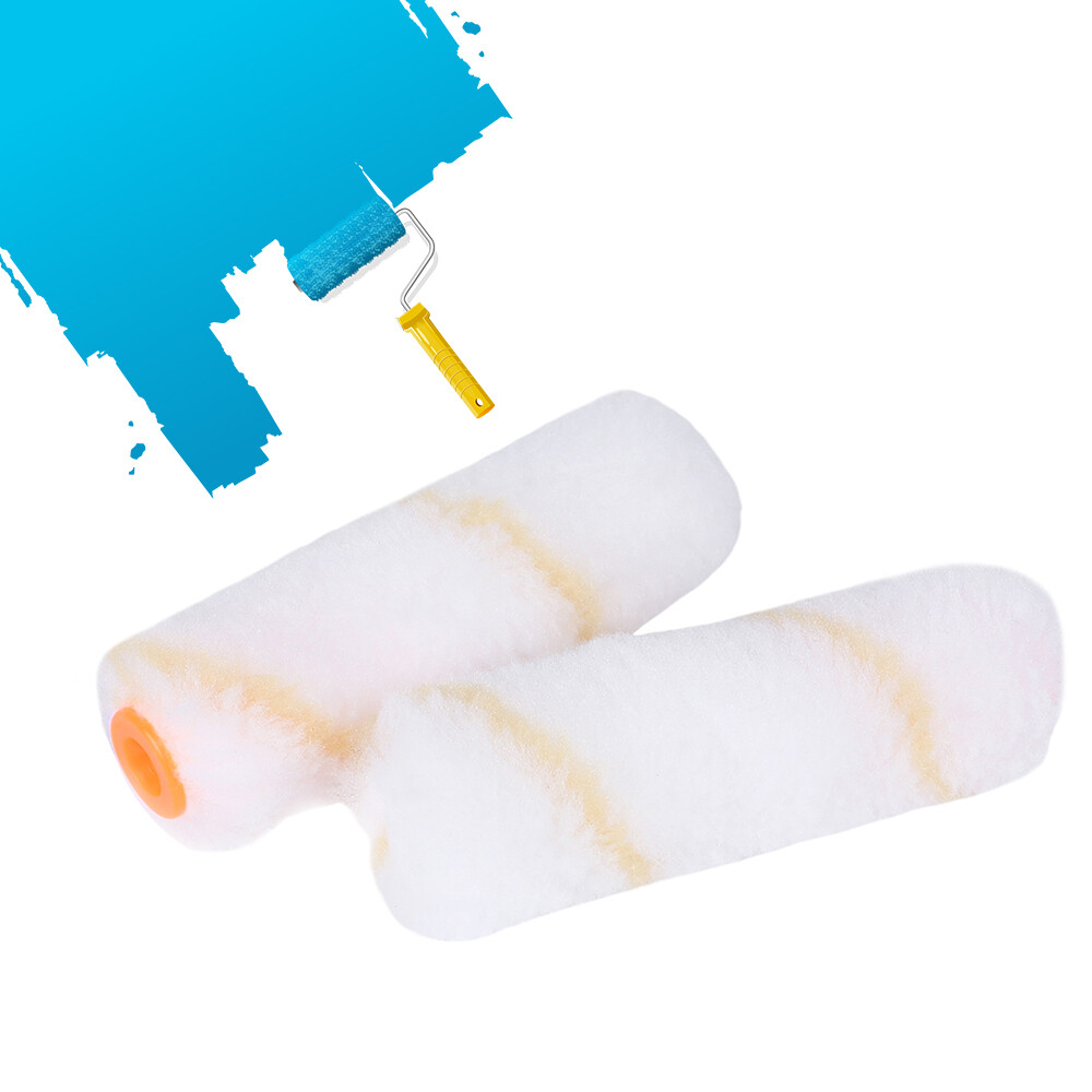 180 Pack Paint Rollers 4 inch Mini Foam Roller Refill Roller Covers 1/2" Nap