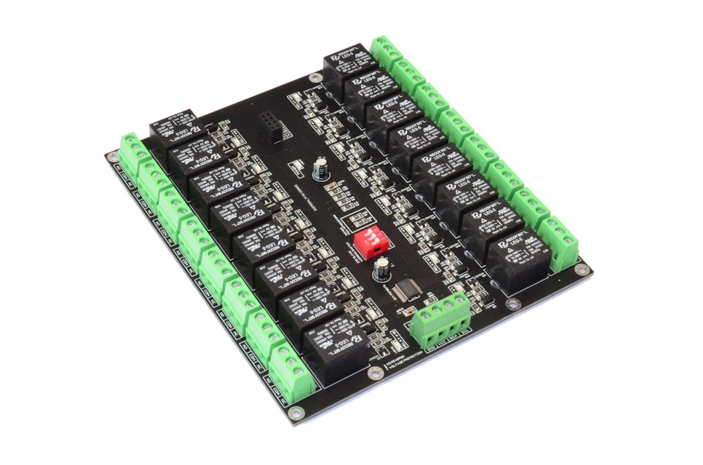 16 Channel I2C Interface Electromagnetic Relay Module for Arduino R... Fast Ship