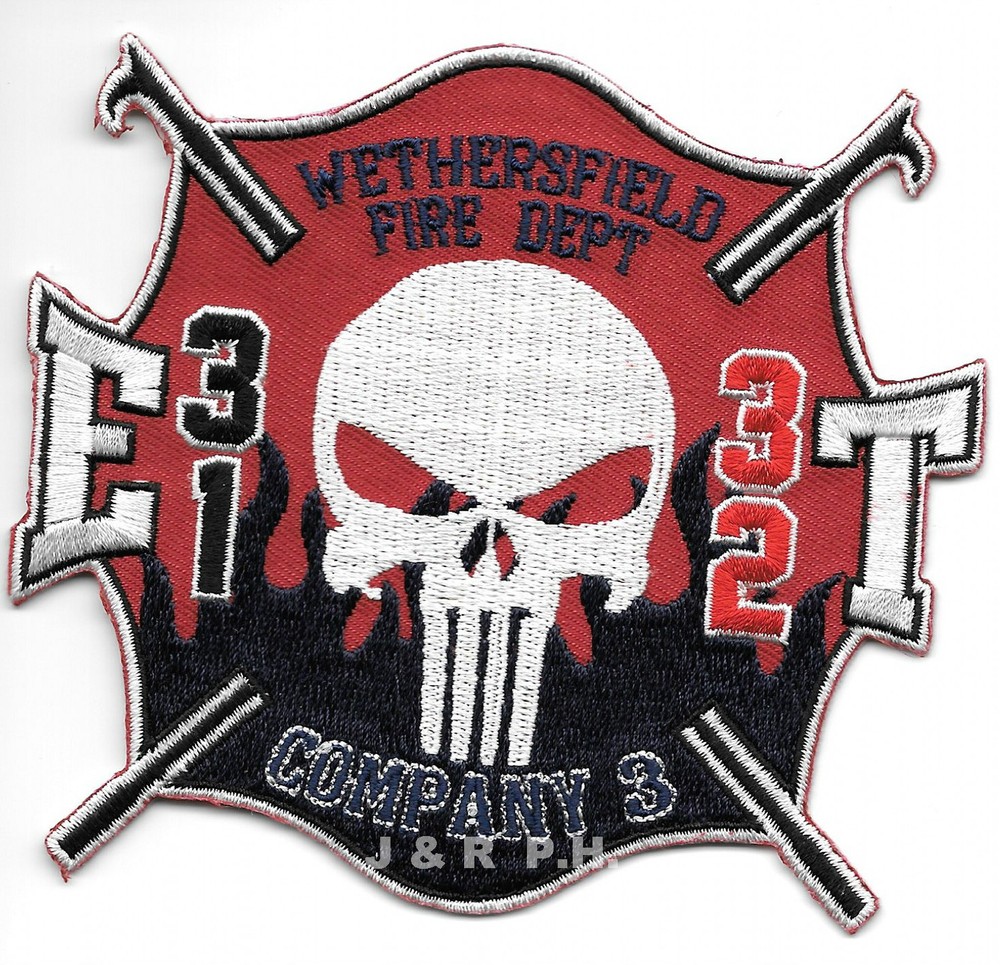 Wethersfield Engine-31 / Truck-32, CT  (4.25" x 4" size) fire patch