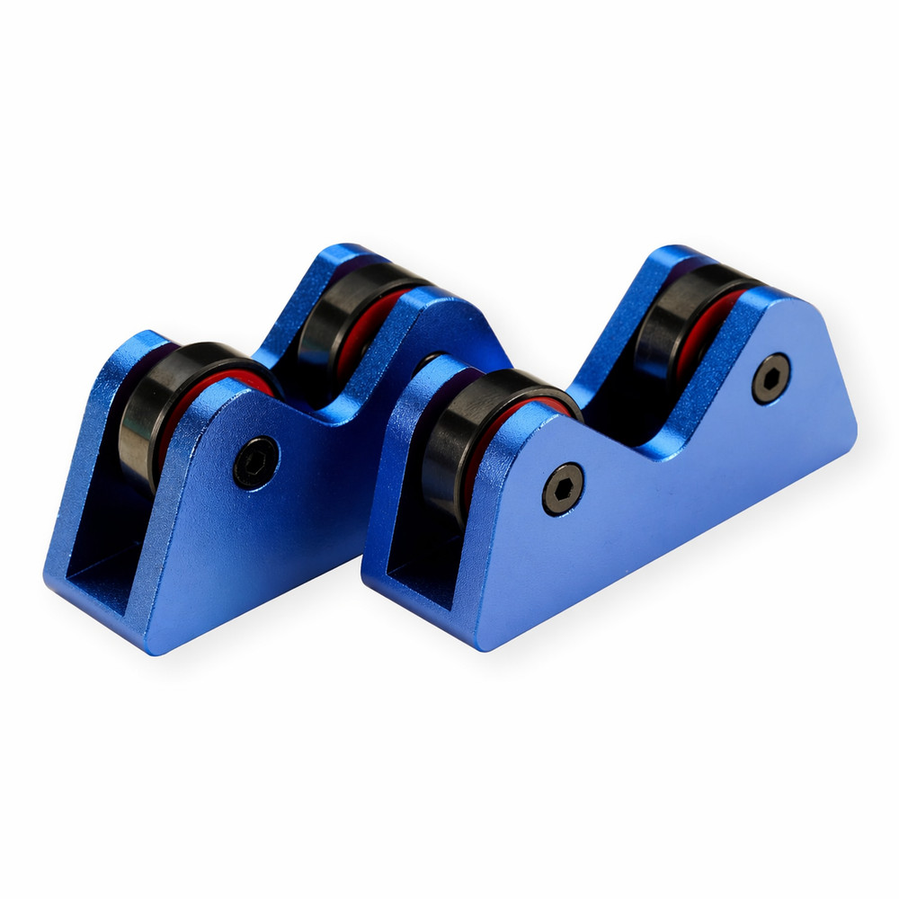 2Pcs Pool Cue Straightness Checker Roller Billiard Shaft Alignment Tool